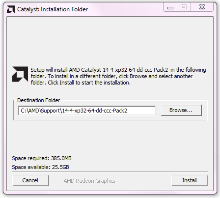 Обновлено Ati Catalyst Drivers Windos Xp