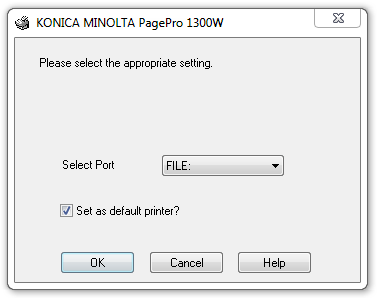 Pagepro 1300W Windows 10 - Konica Minolta Pagepro 1380mf Printer Driver Download - Use the links ...