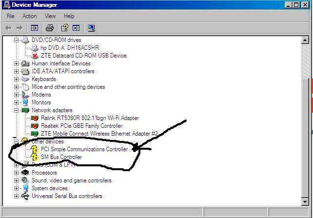 controller pci simple communications driver windows 7 asus